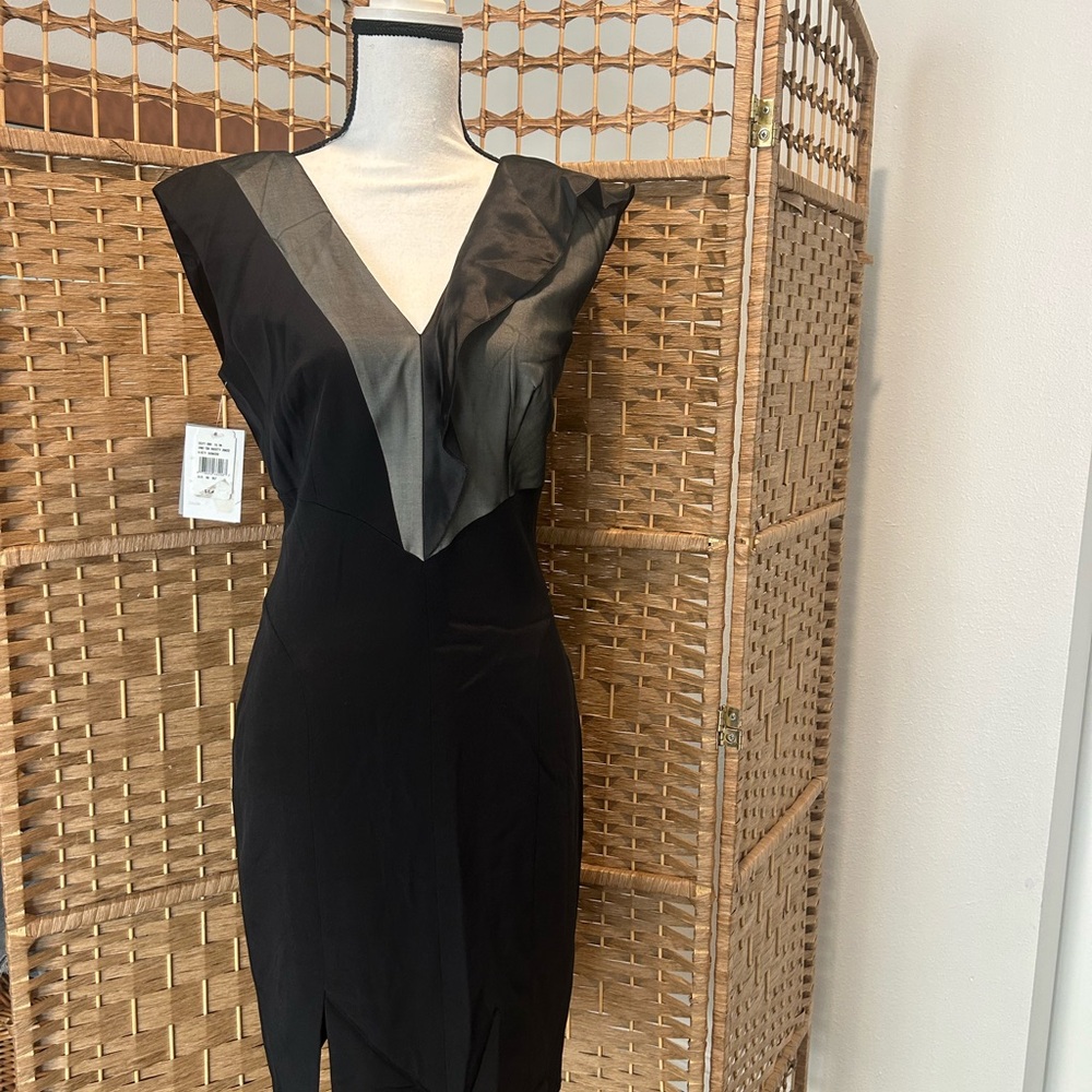 Christian Cota Elegant Black Dress